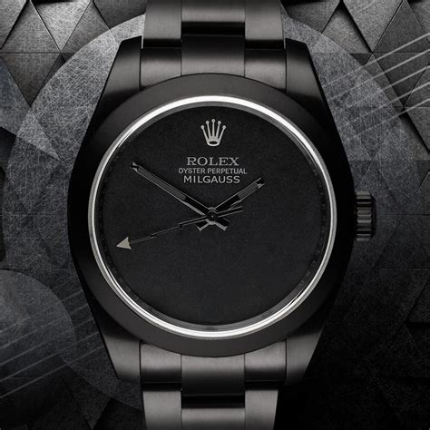 rolex milgauss 2016|Rolex Milgauss dark knight.